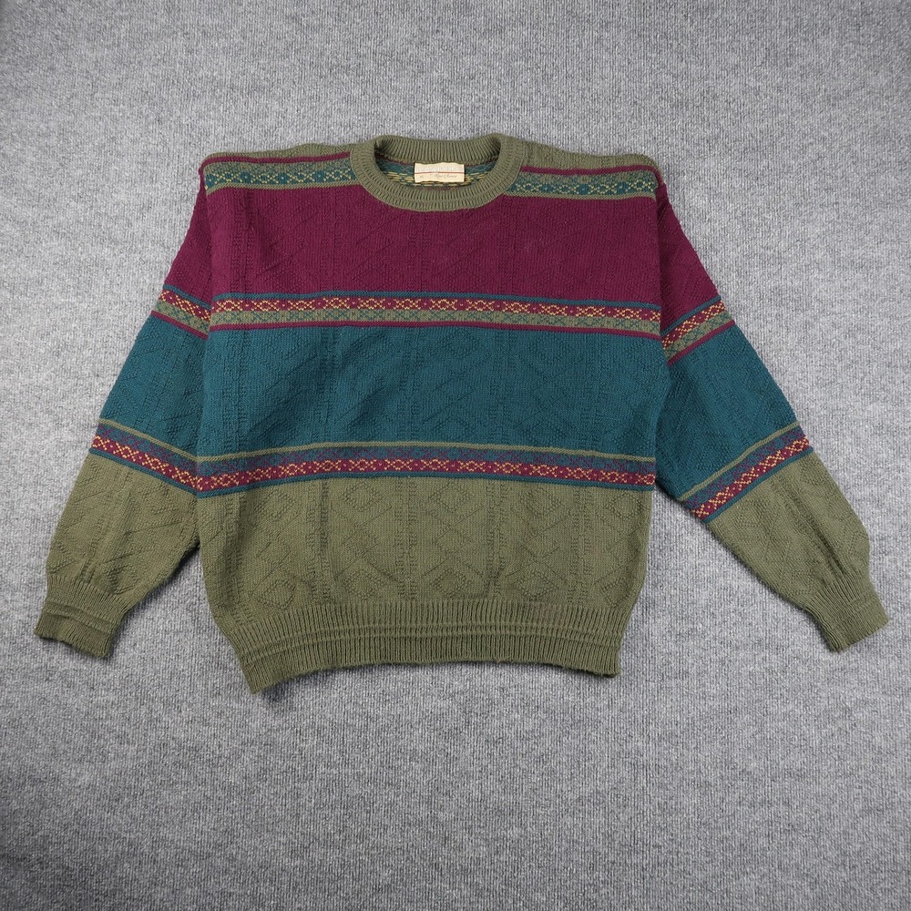 Vintage‎ Loafers Sweater Mens Extra Large Crewneck Pullover 90s